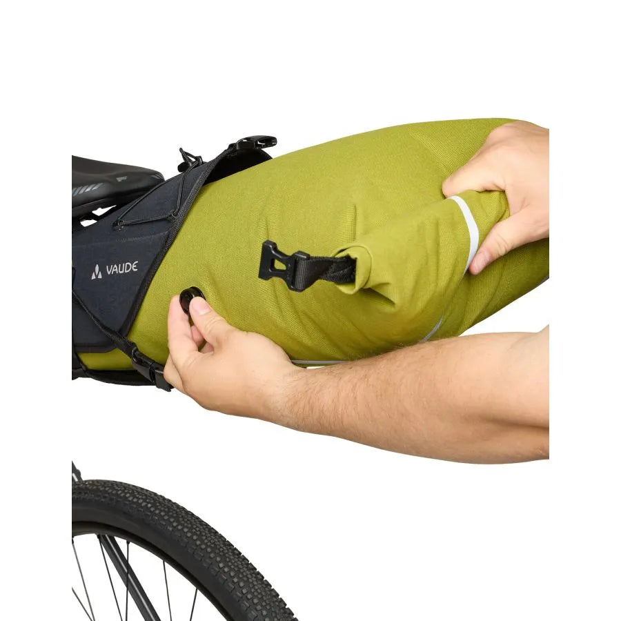 VAUDE TRAILSADDLE CAGE 15 L Sadelväska Svart/Grön