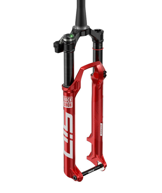 ROCKSHOX SID ULTIMATE RACE DAY2 3P FLIGHT ATTENDANT 29" gaffelaxel 15x110mm Boost Röd
