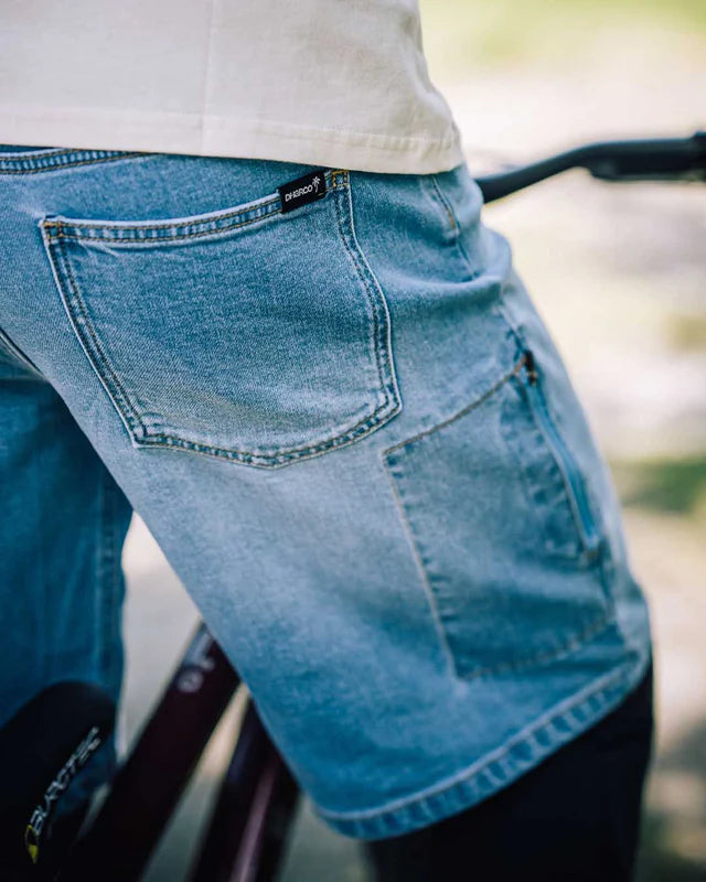 Shorts DHARCO JORT UNISEX COASTAL WASH Blå