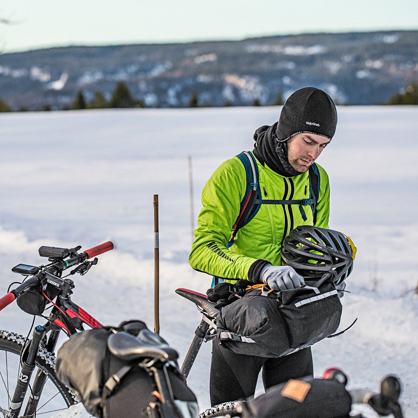 GRIPGRAB AVIATOR DEEPWINTER Mössa Svart