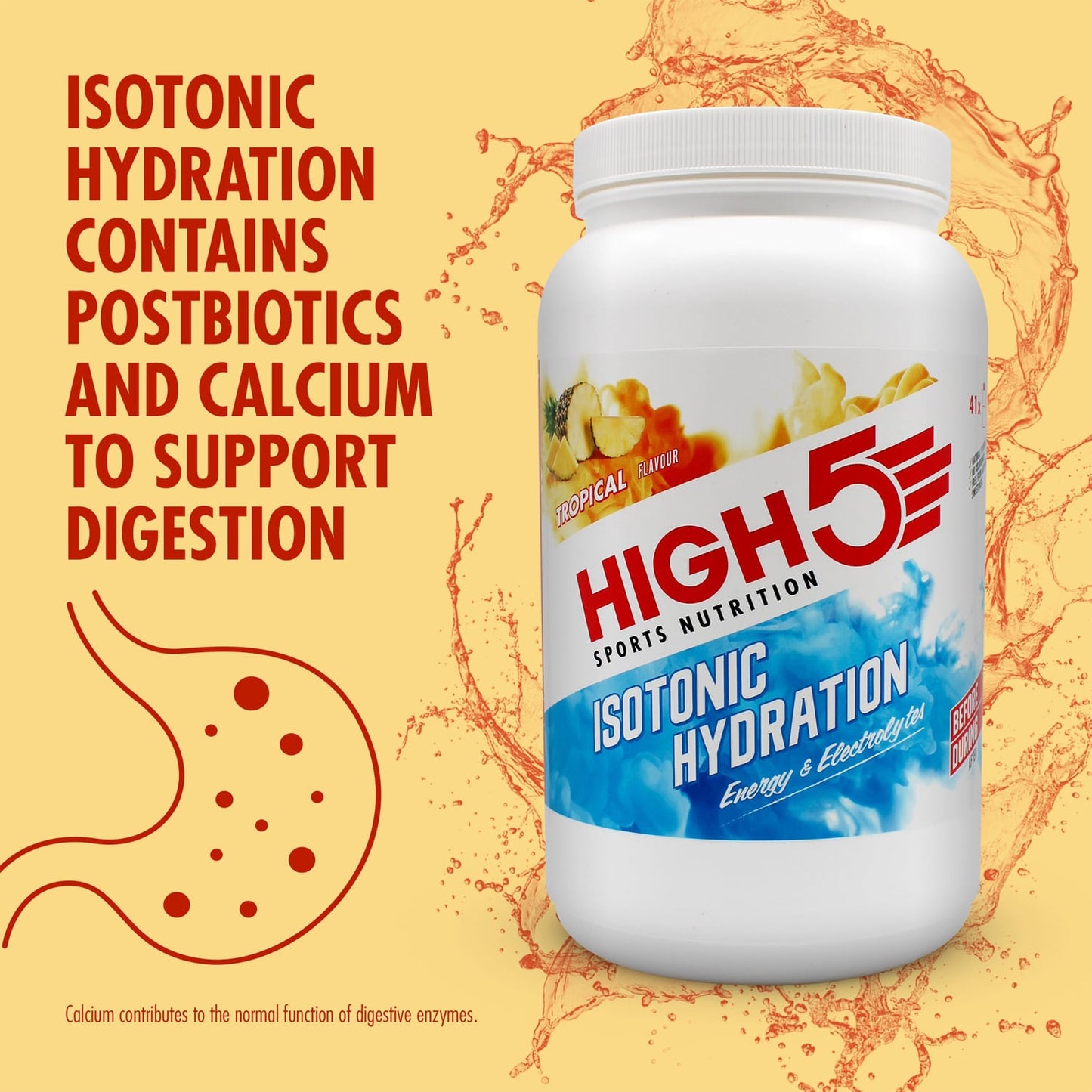 HIGH5 ISOTONIC Energy Drink (1.23kg) Tropical
