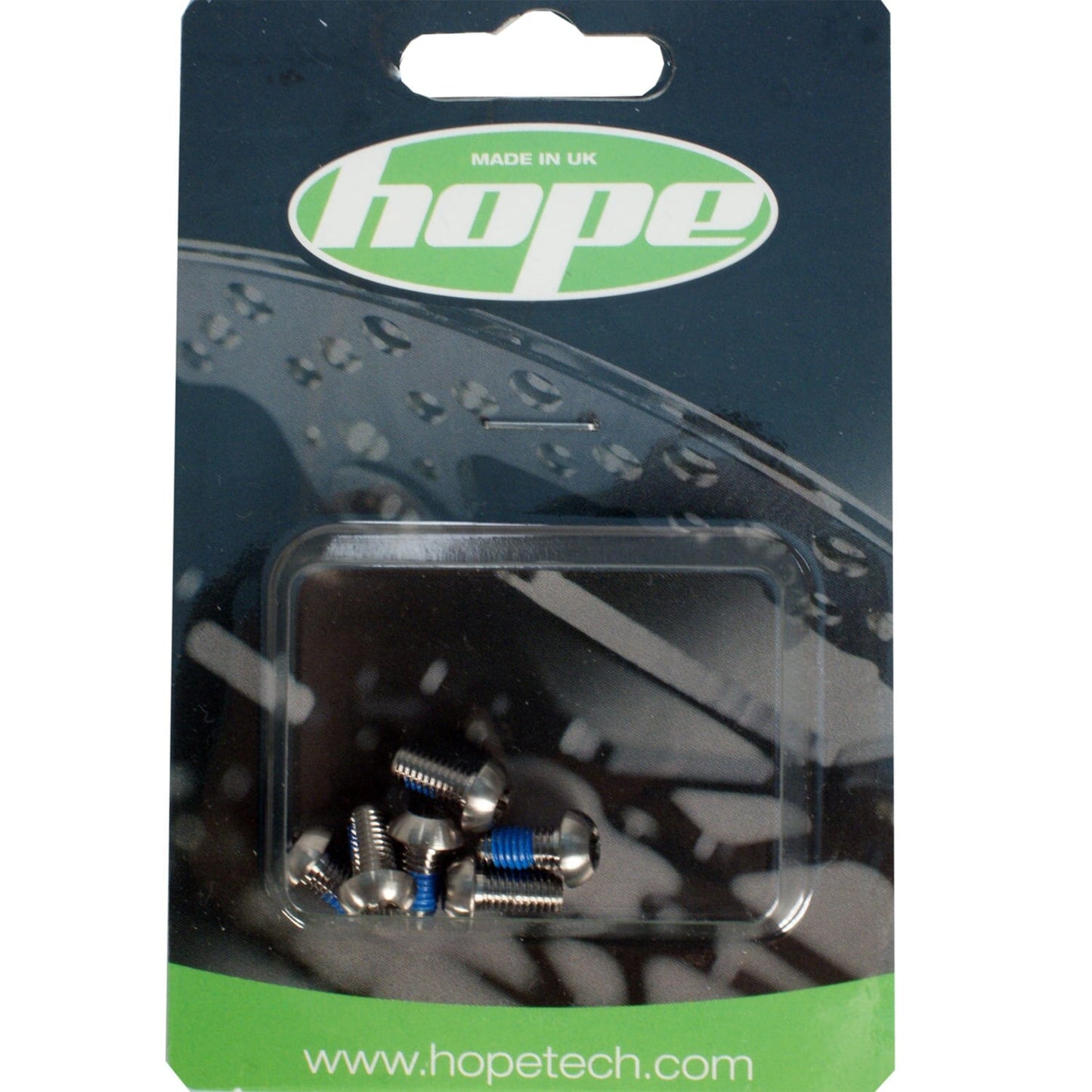 Kit of 6 HOPE Titanium Disc Screws