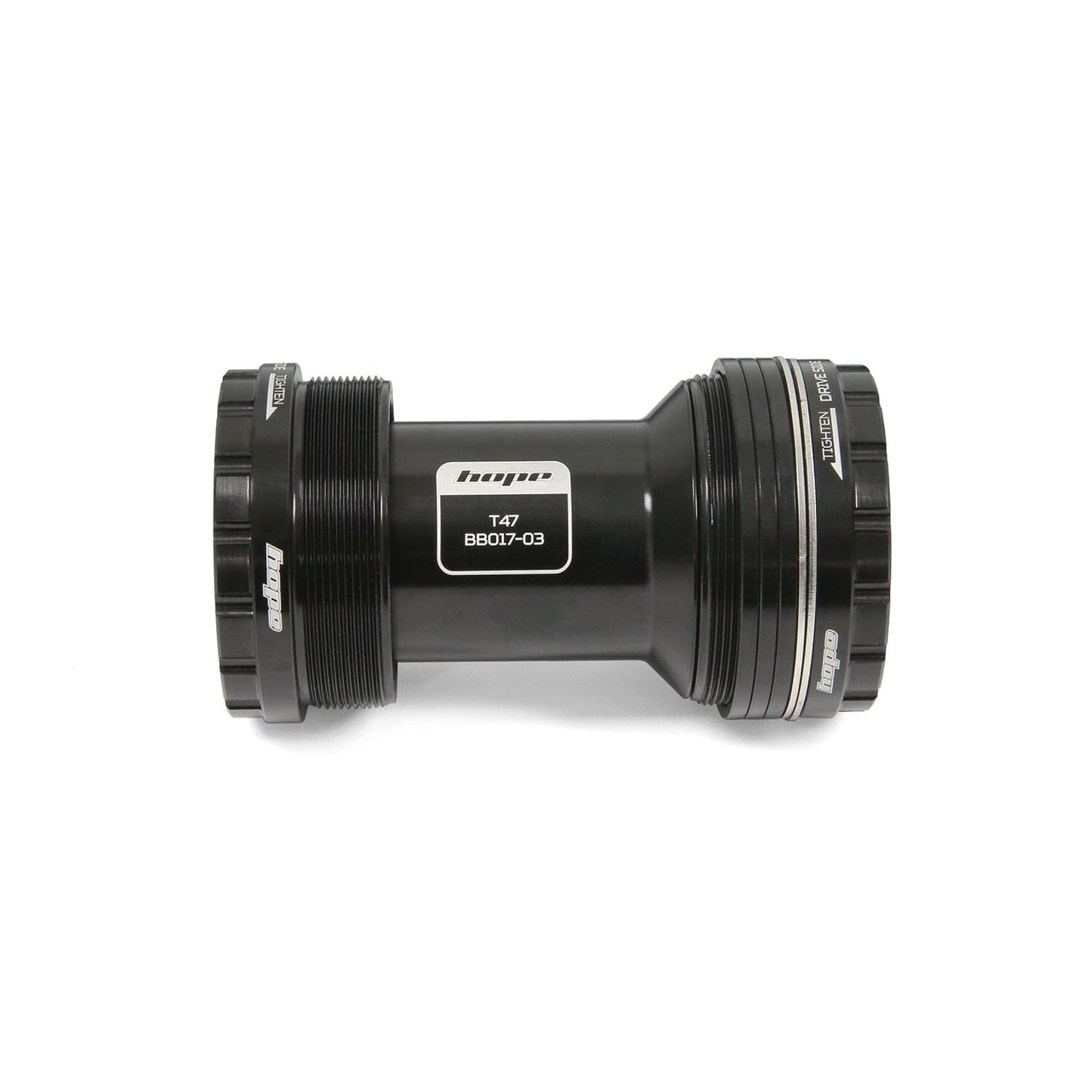 HOPE T47 68/73 mm vevparti 30 mm axel #BBT476830SSN Svart