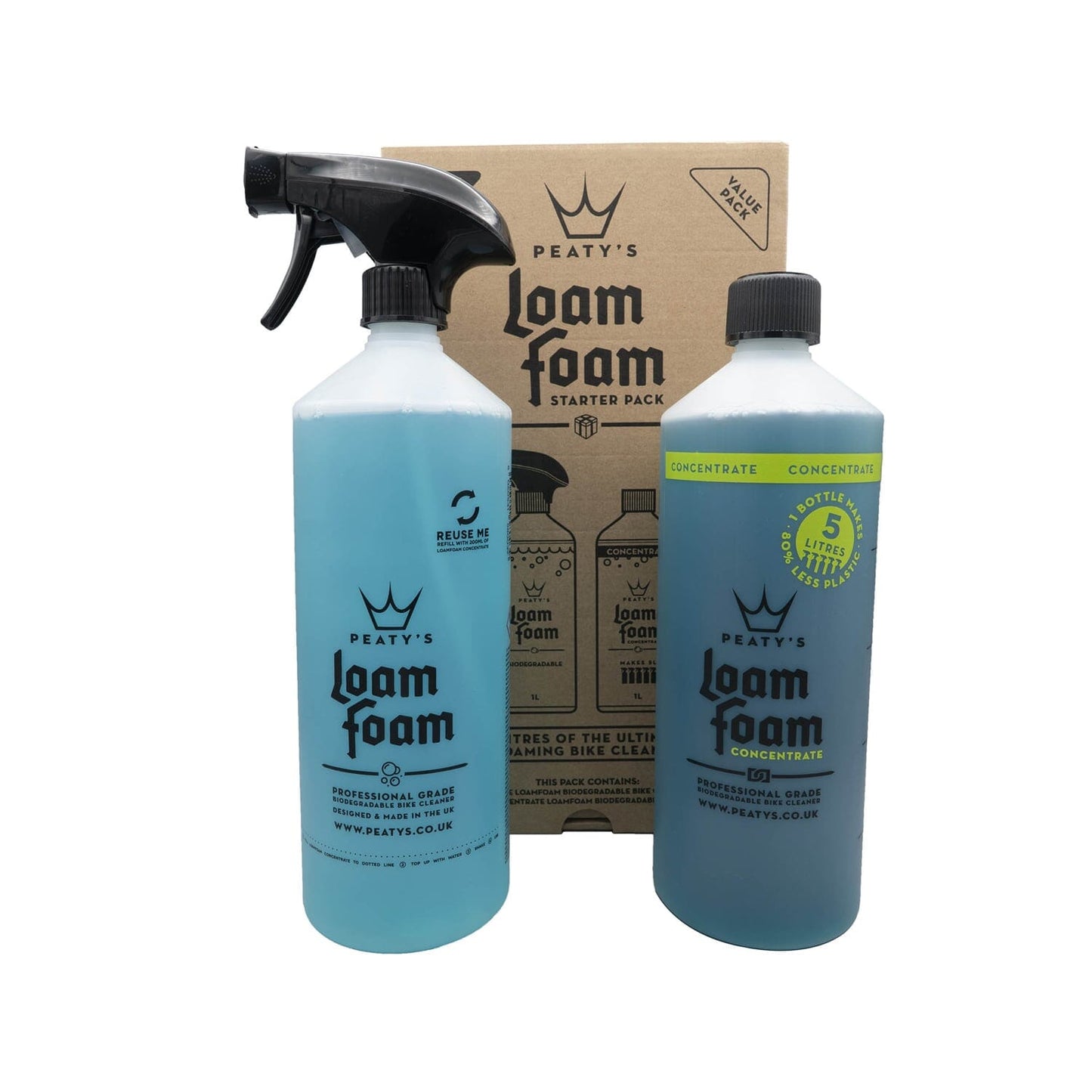 PEATY'S LOAM FOAM STARTER PACK Rengöringssats