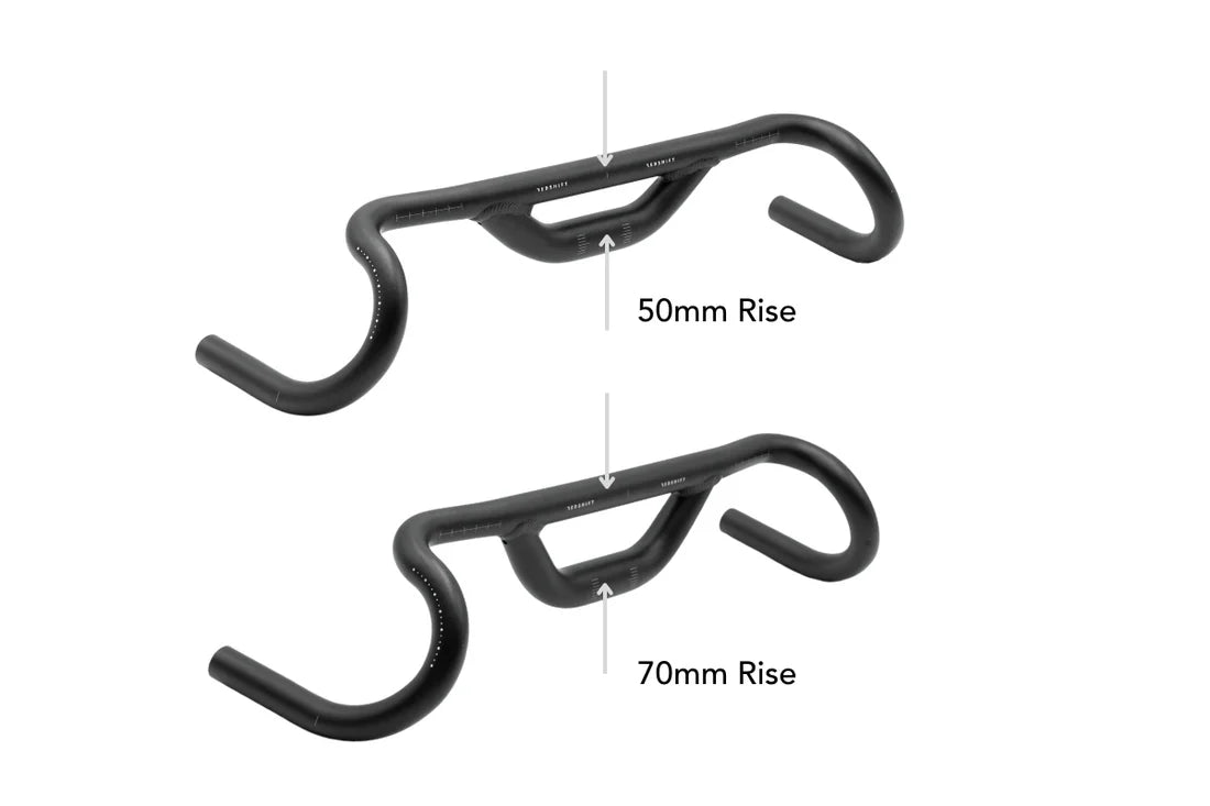 REDSHIFT Gravel-styre Top Shelf 10° Flare Rise 50 mm