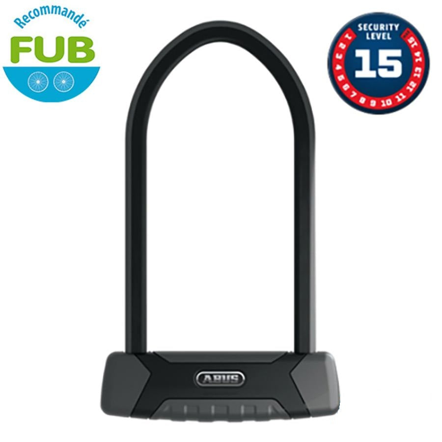 ABUS GRANIT X-Plus 540/160 HB230 U stöldskyddslås + USH-fäste