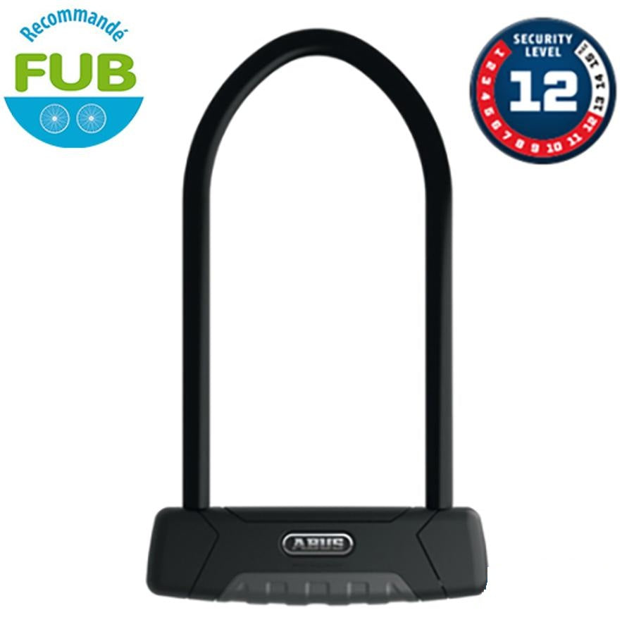 ABUS GRANIT PLUS 470/150 HB230 U stöldskyddslås + USH-fäste