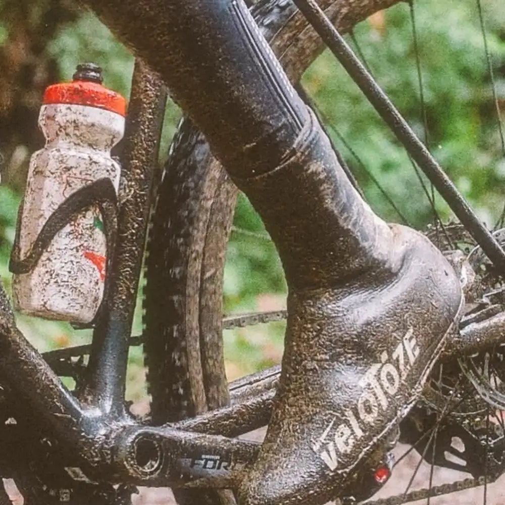 VELOTOZE HAUTES 2.0 SUPER STRONG skoskydd, svart/vit