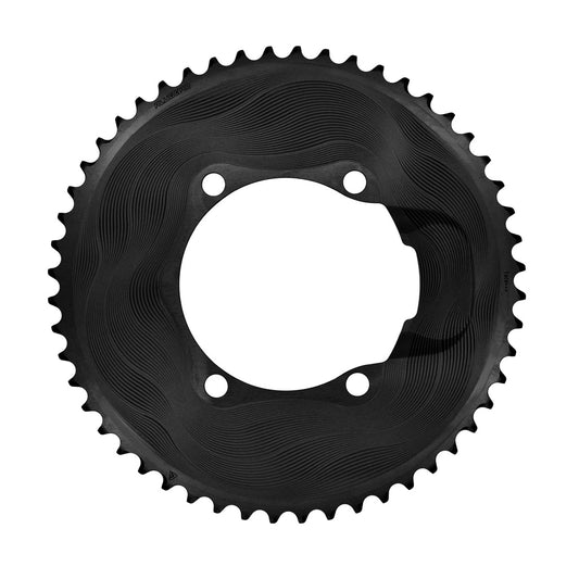 ALUGEAR AERO 12S Outer Chainring 110 BCD for Shimano Black