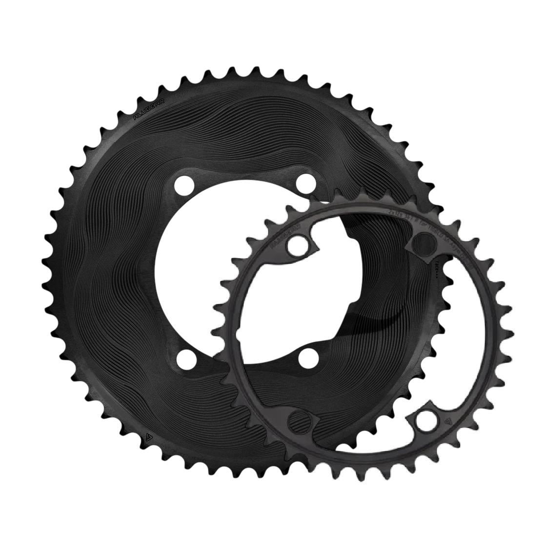 Par av Kedjehjul 12V ALUGEAR AERO 110 BCD för Shimano