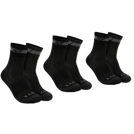 GRIPGRAB MERINO REGALAR strumpor Svart (x3)