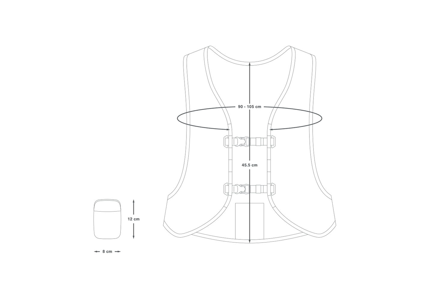 APIDURA PACKBAR SYNLIGHETSVÄST