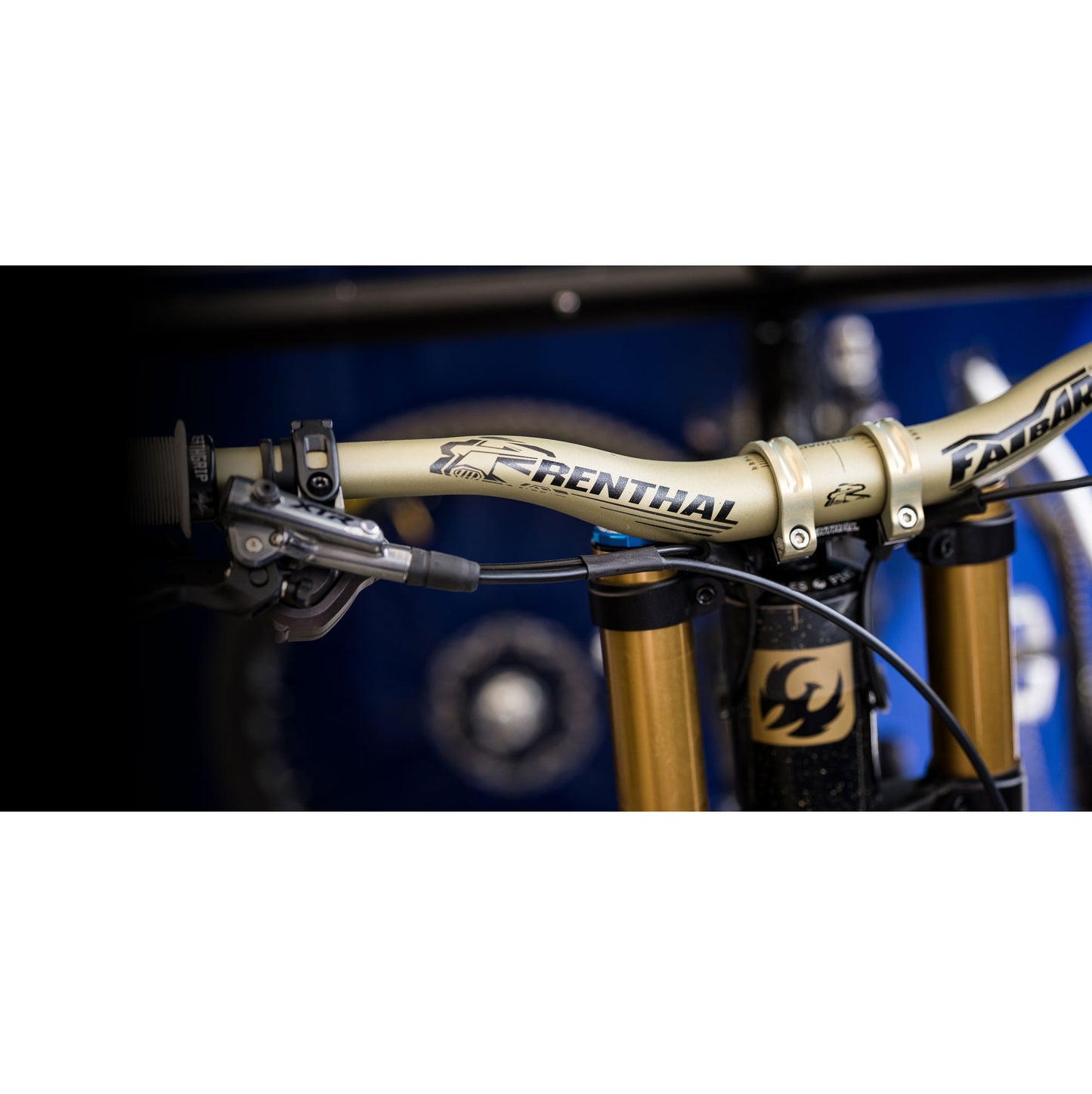 RENTHAL V3 FATBAR Höjd 40 mm 800 mm Guldfäste