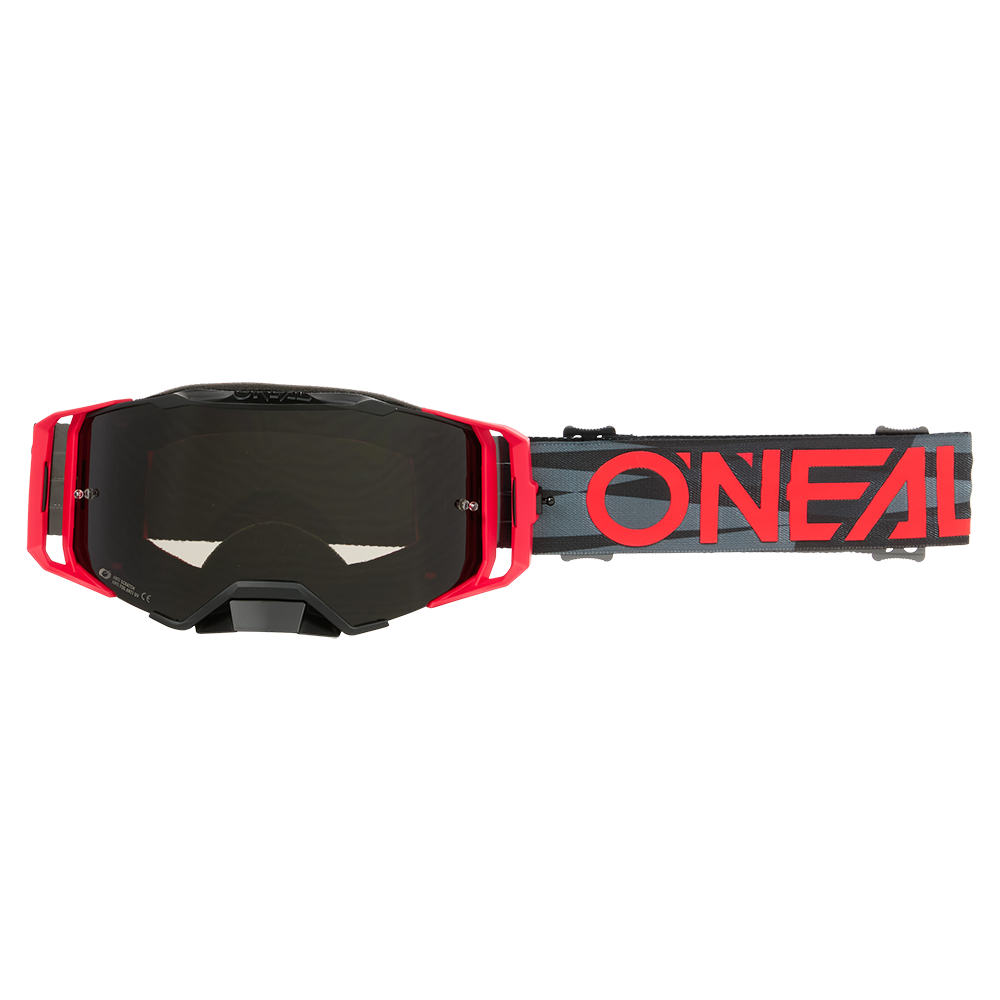 O'NEAL B-33 ICTUS Mask Black/Red Gray Screen