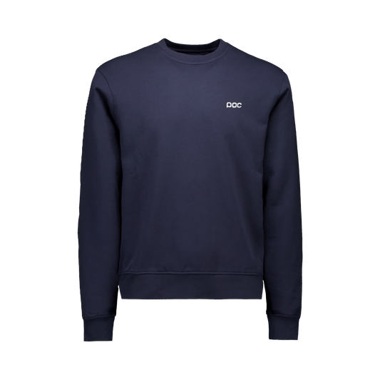 POC marinblå/vit sweatshirt