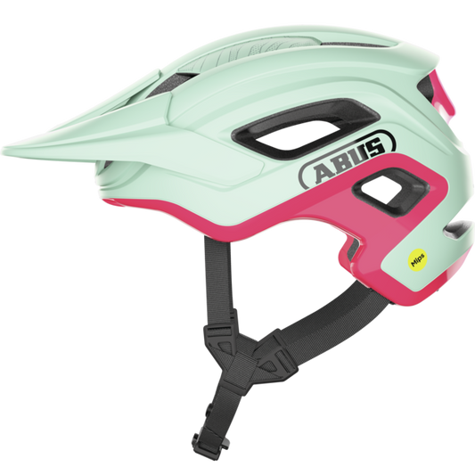 ABUS CLIFFHANGER MIPS Iced Mint MTB Helmet
