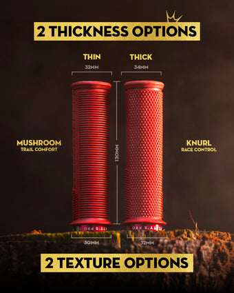 Grips PEATY'S MONARCH PRO KNURL Supersoft Black