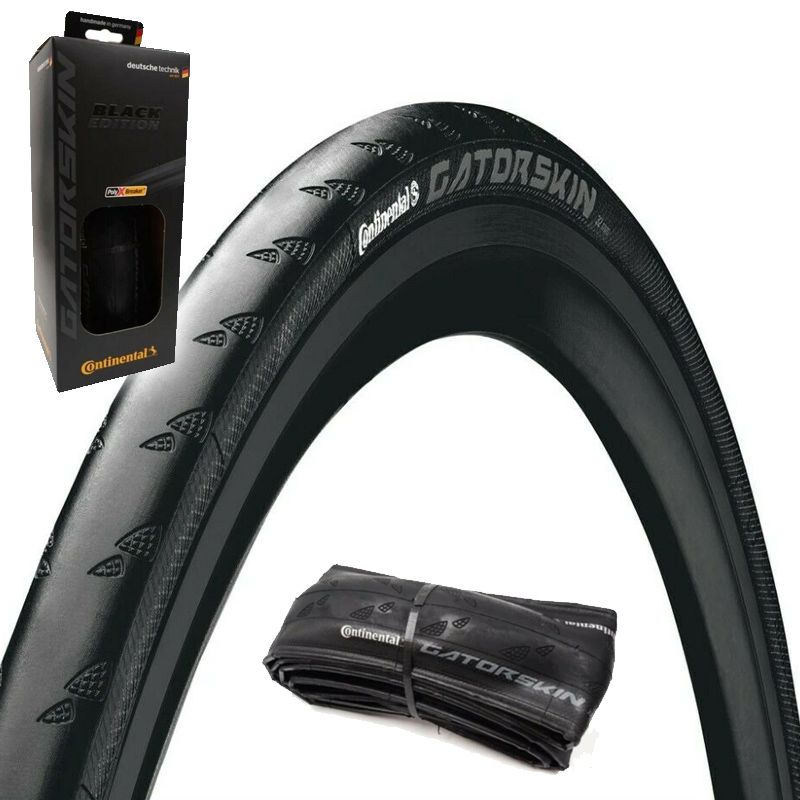 CONTINENTAL GATORSKIN 700c TubeType Full Black tire