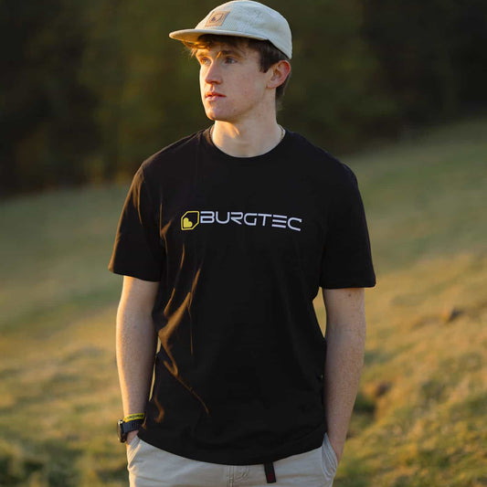 BURGTEC Logo T-Shirt Svart