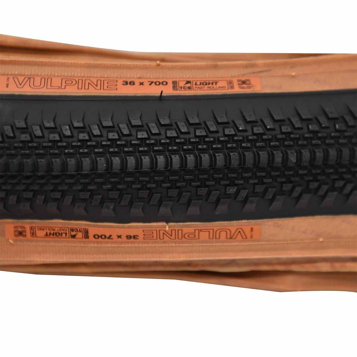 Pneu WTB VULPINE TCS LIGHT FAST ROLLING DUAL DNA 700x36c Tubeless Ready Renforcé Beige