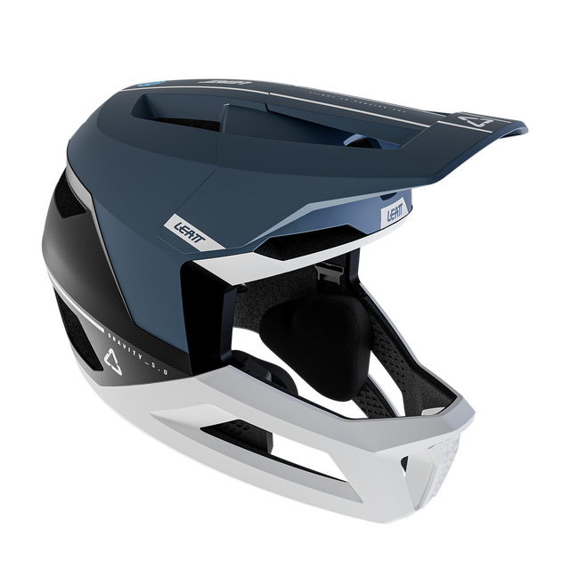 LEATT MTB GRAVITY 5.0 Hjälm Blå/Vit