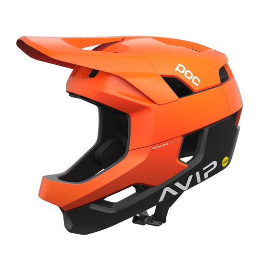 POC OTOCON RACE MIPS MTB-hjälm Orange/Svart Matt
