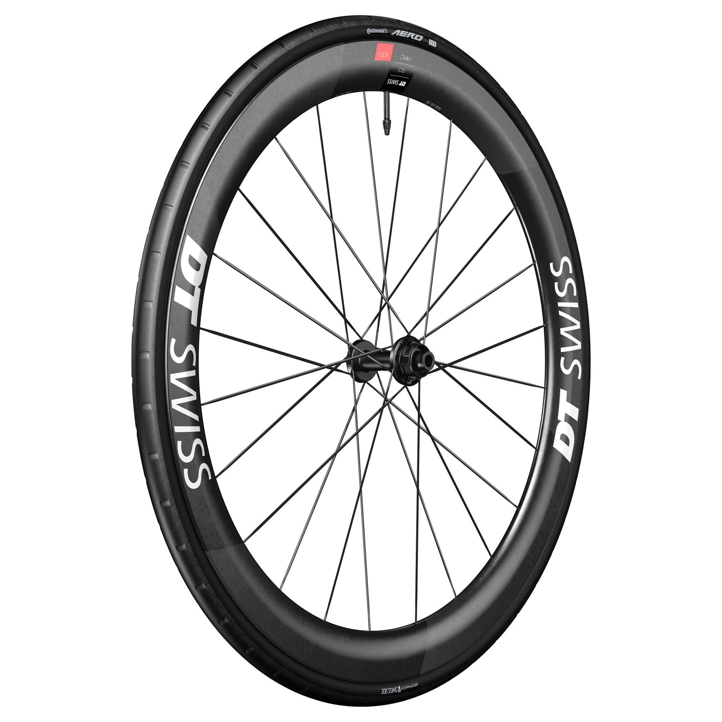 DT SWISS ARC 1100 DICUT WTS SPO 50 DISC Tubeless Ready framhjul (centerlås)