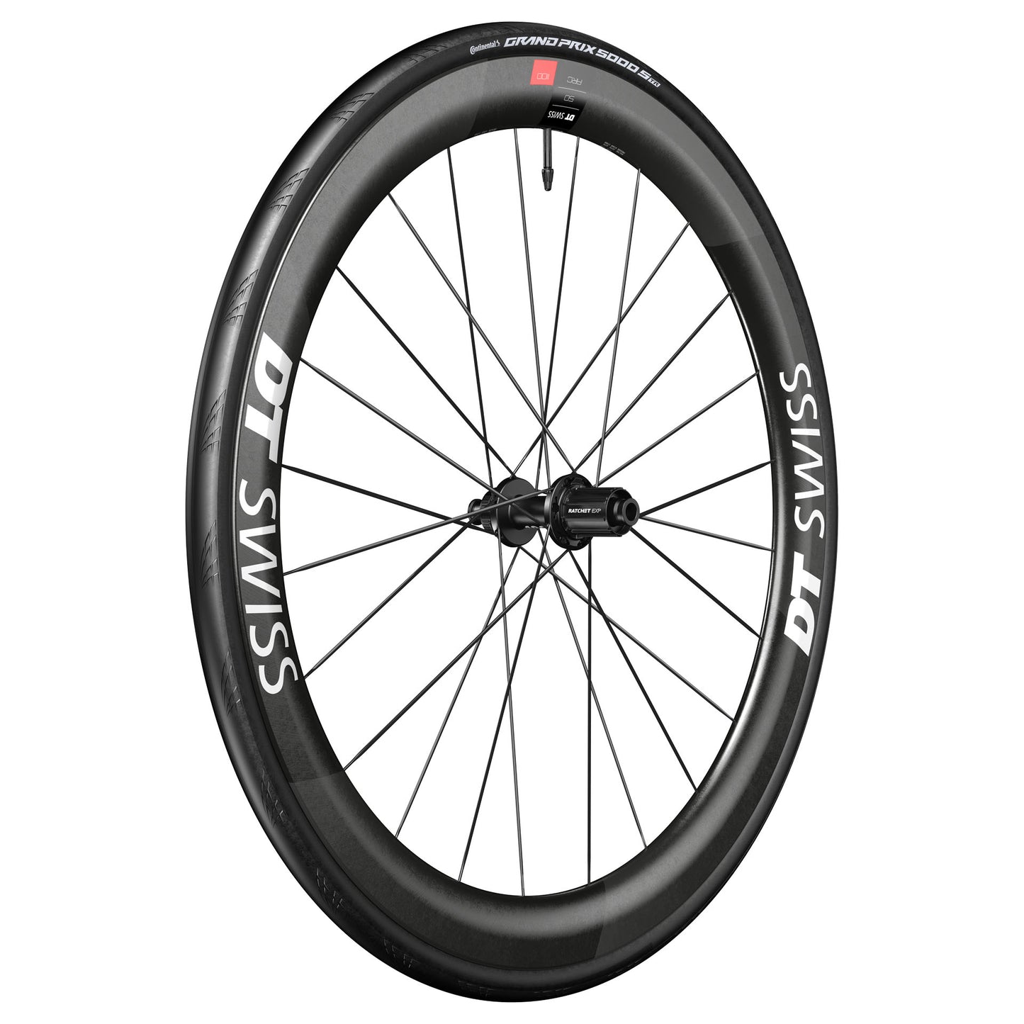 DT SWISS ARC 1100 DICUT WTS SPO 50 DISC Tubeless Ready-hjulsats (centerlås)