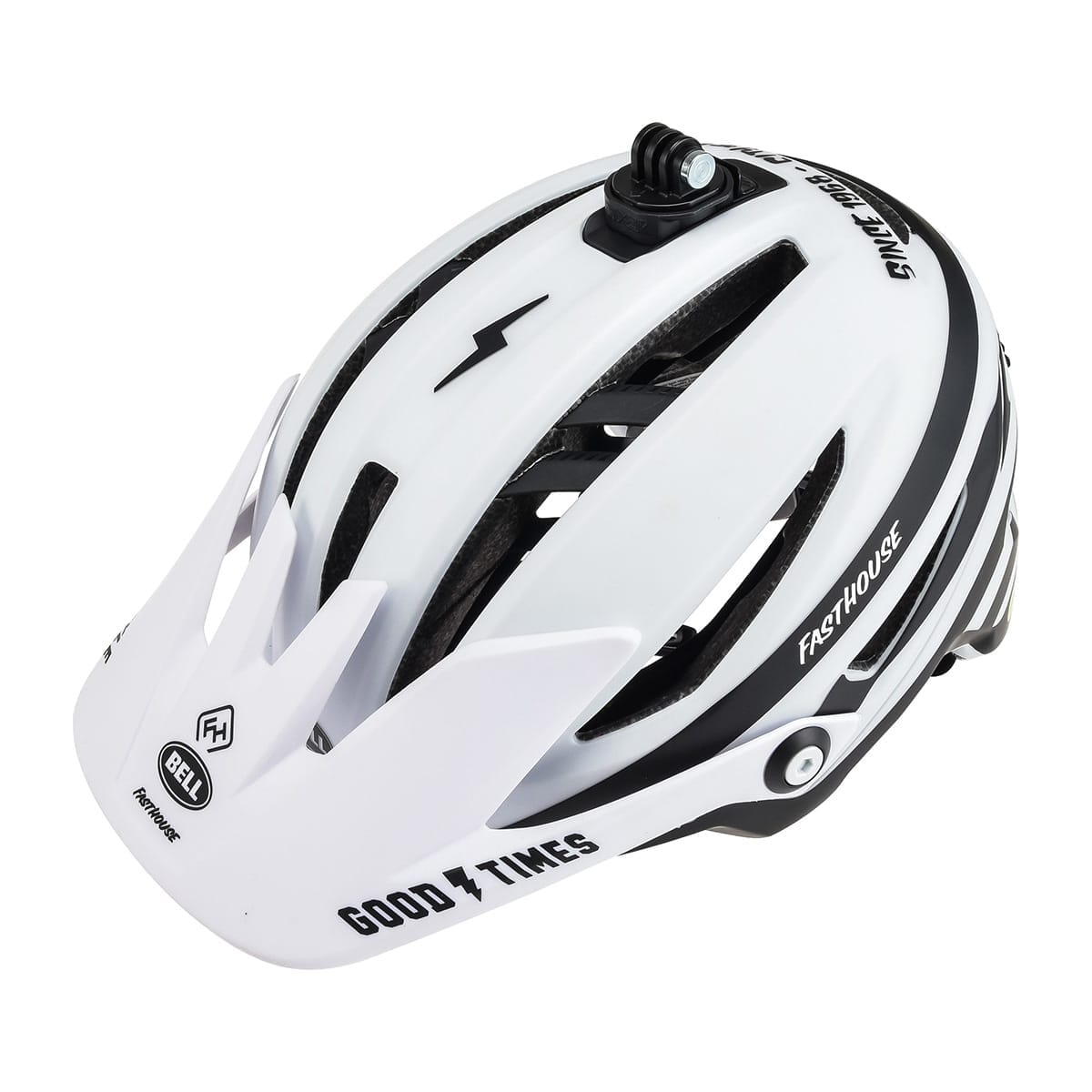 BELL SIXER MIPS FASTHOUSE MTB-hjälm Vit/Svart