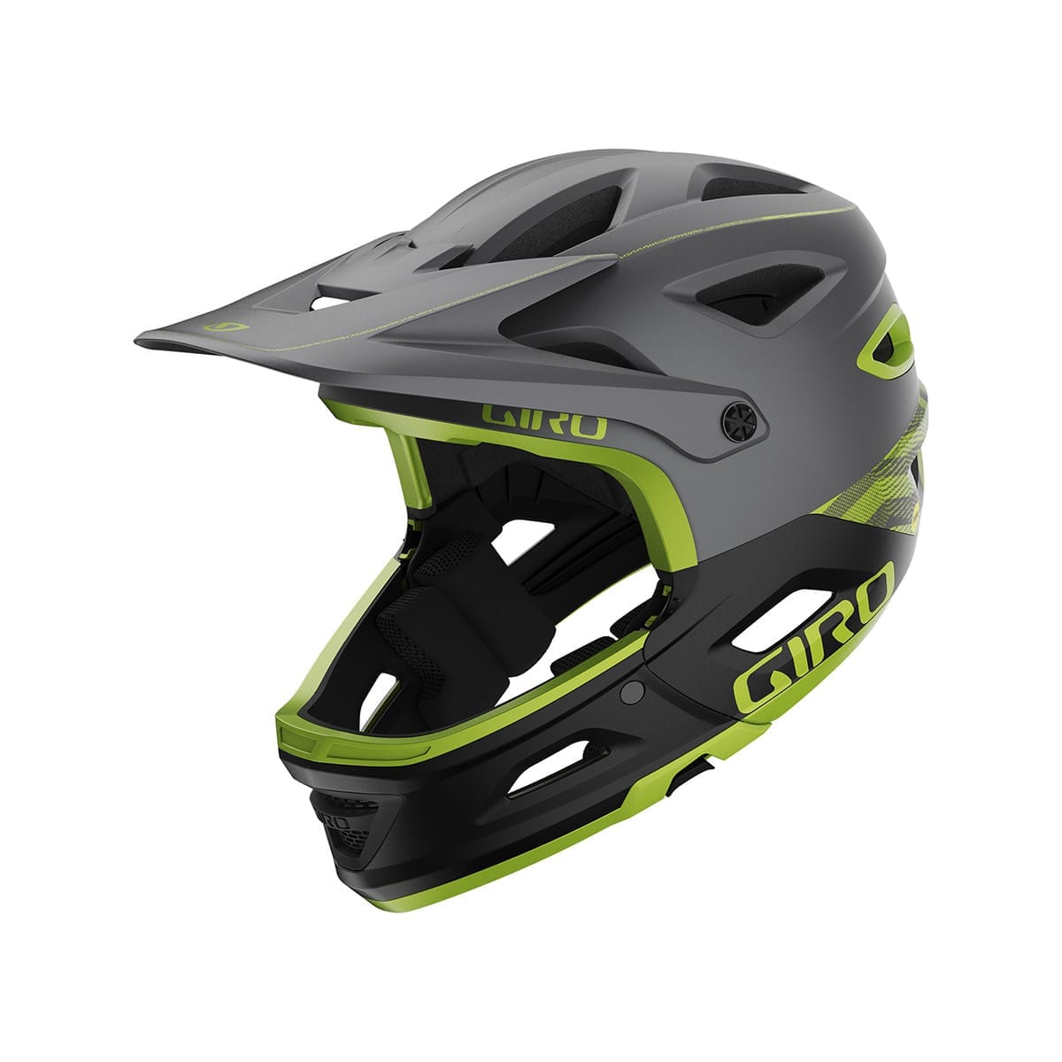 GIRO SWITCHBLADE MIPS MTB Helmet Grey/Yellow