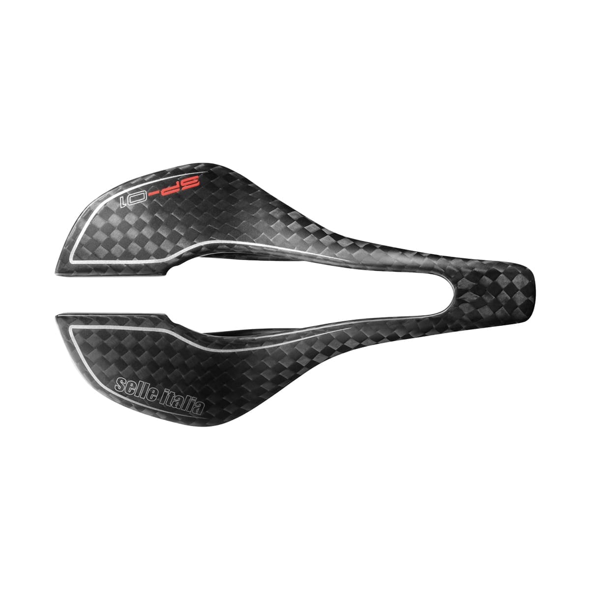 Sadel SELLE ITALIA SP-01 BOOST TEKNO SUPERFLOW S Kolfiberskenor