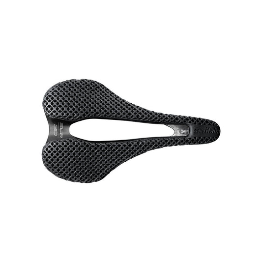 Sadel SELLE ITALIA SLR BOOST SUPERFLOW 3D L Kolfiberskenor Svart
