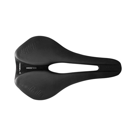 Saddle SELLE ITALIA MODEL X GREEN SUPERFLOW L Rails Fec Black