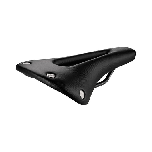 Sadel SAN MARCO REGAL SHORT OPEN-FIT DYNAMIC S2 Bredd 140 mm Skenor Mangan