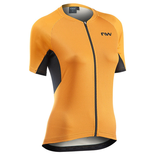 NORTHWAVE FORCE EVO Kortärmad damtröja Orange