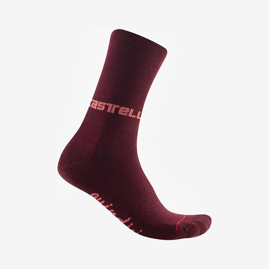 CASTELLI QUINDICI SOFT MERINO Damstrumpor Bordeaux