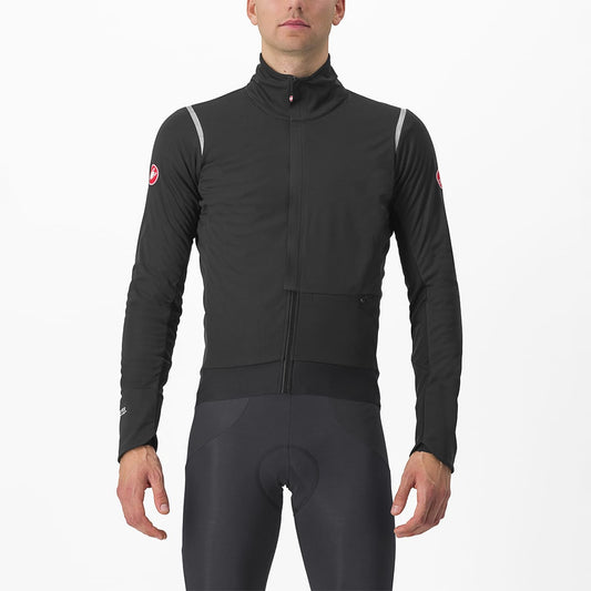 CASTELLI ALPHA DOPPIO ROS jacka Svart/Reflex
