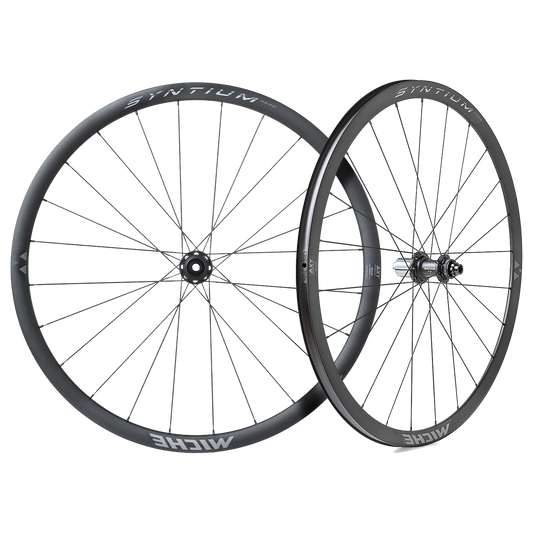 Par MICHE SYNTIUM AERO DISC Tubeless Ready-hjul (centerlås)