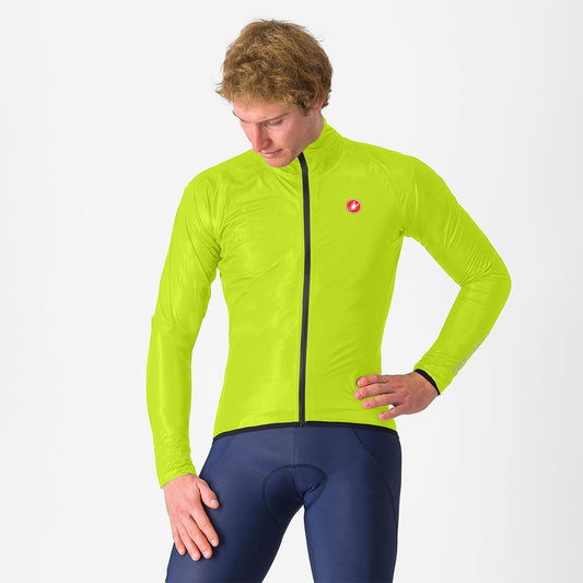 CASTELLI SQUALL SHELL Jacka Gul/Svart