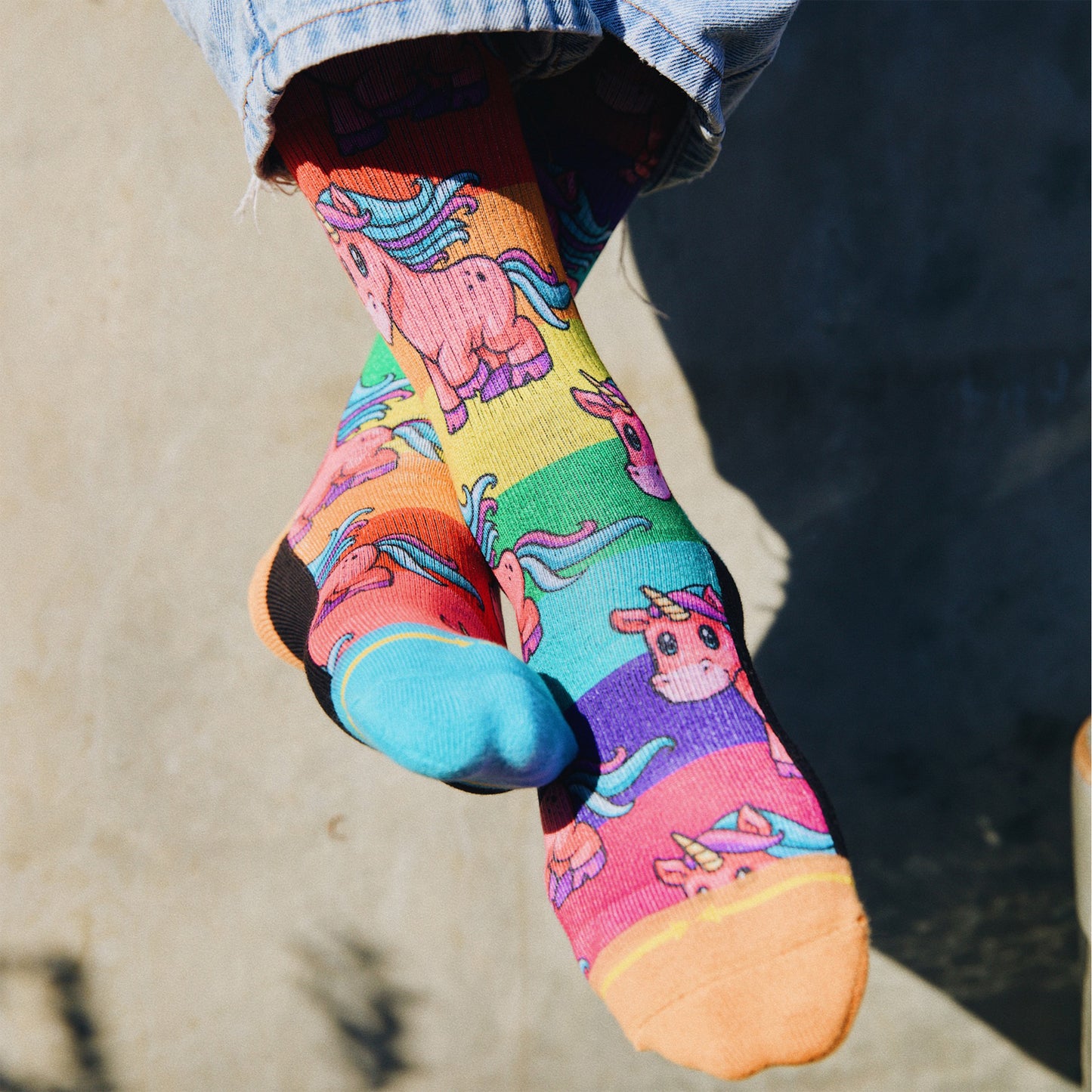 MERGE4 PRIDE UNICORN Socks