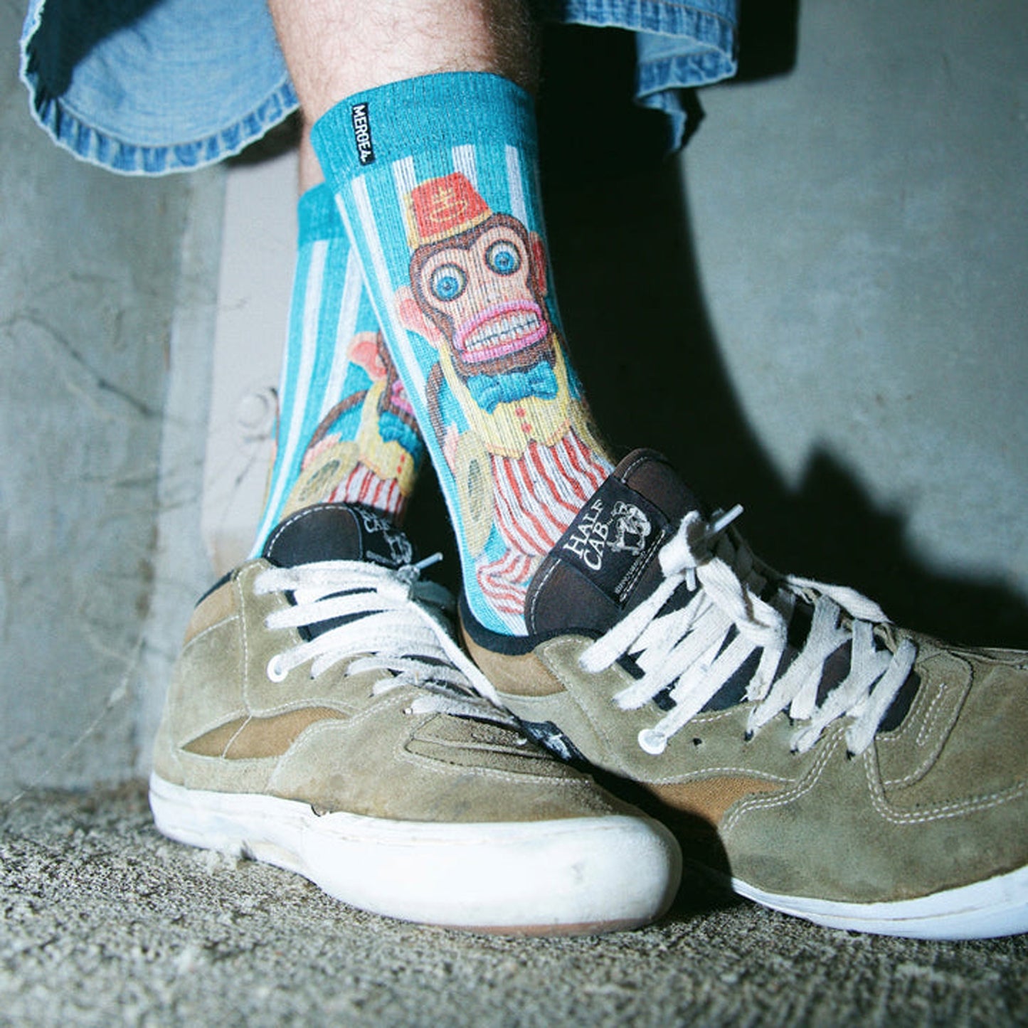 MERGE4 socks DIRK HAYS BANGING MONKEY