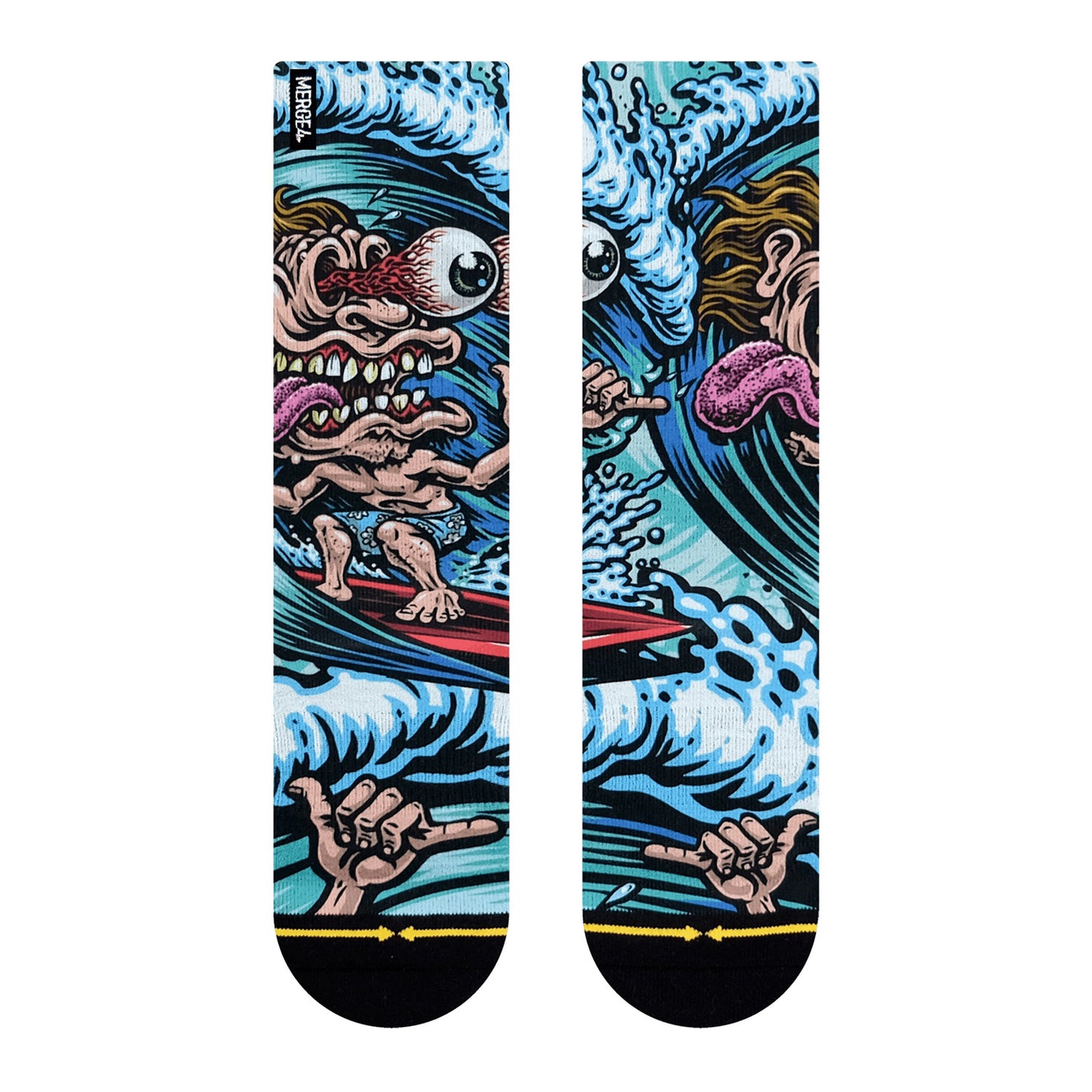 MERGE4 JIMBO SURF FREAK REWAMP Socks