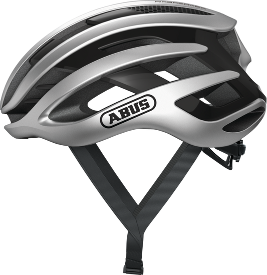 ABUS AIRBREAKER Road Helmet Silver