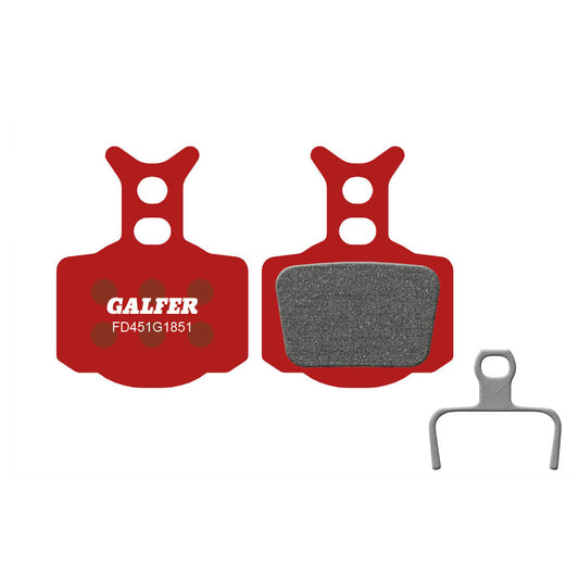 Halvmetalliska insatser GALFER ADVANCED Formula Cura / Mega / The One / R0 / R1 / RX / RR1 / T1 / C1