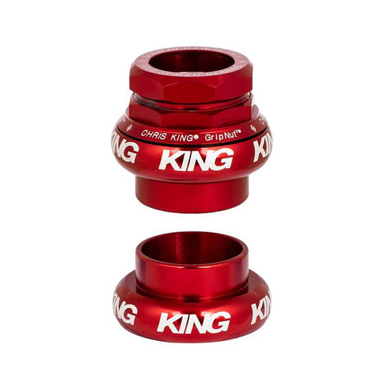 CHRIS KING GRIPNUT 1" externt headset EC30/EC30 Röd