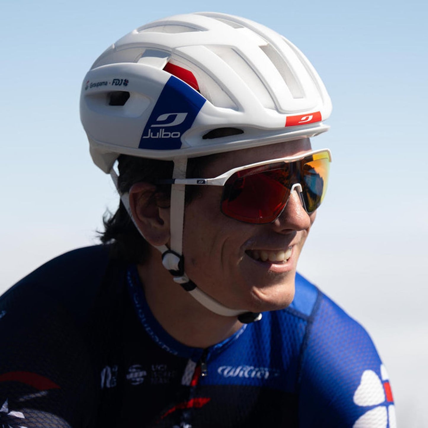 JULBO FINISHER EVO FDJ Road Hjälm Vit