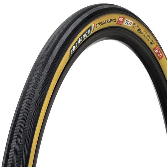 CHALLENGE OPEN STRADA BIANCA 700x40c Tubeless Ready Beige däck