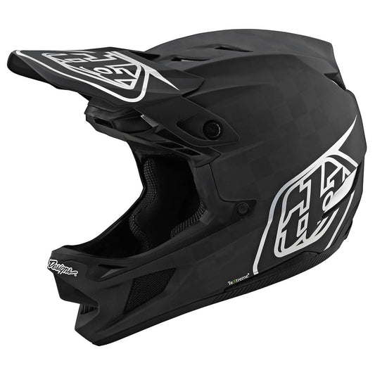 TROY LEE DESIGNS D4 CARBON MIPS MTB-hjälm Svart/Silver
