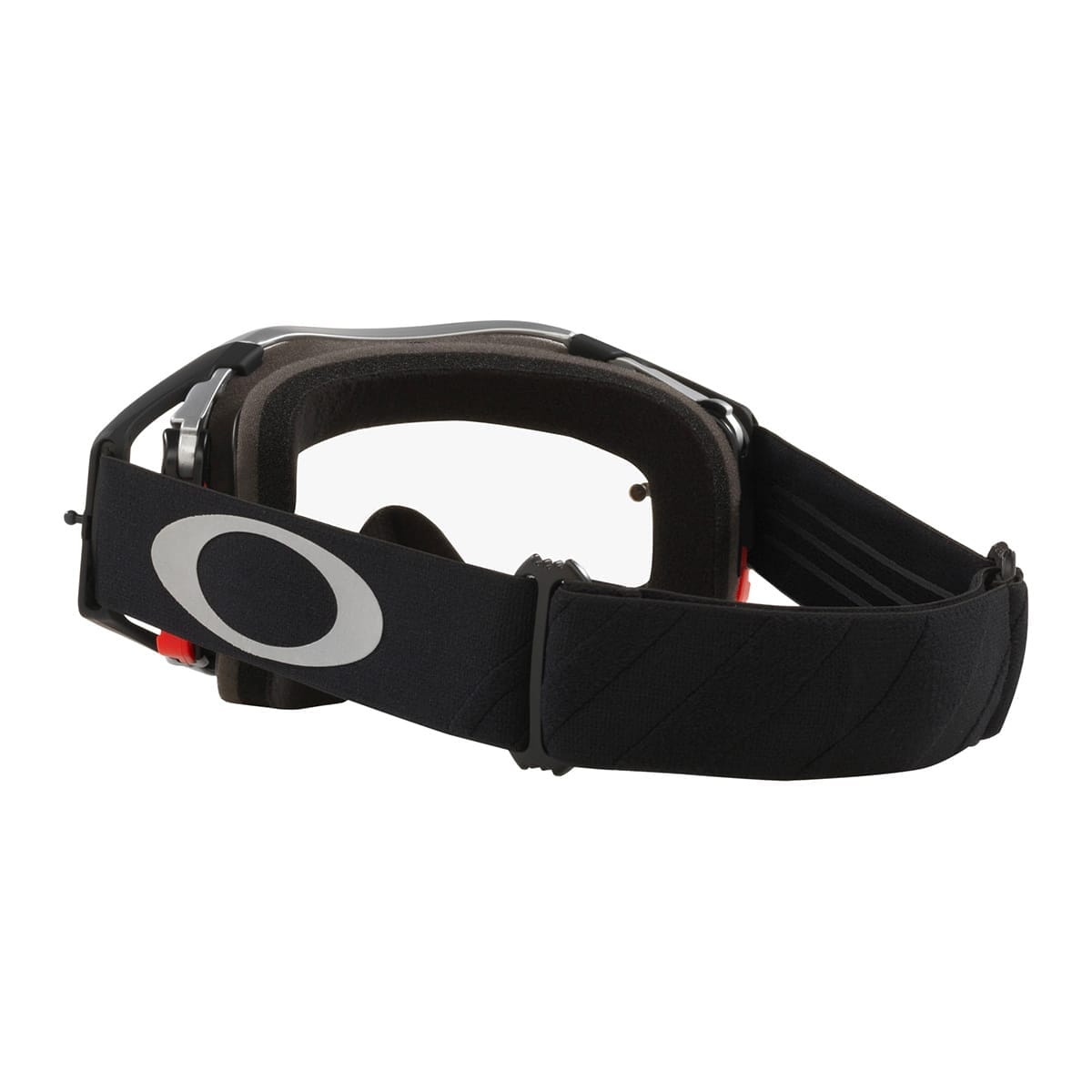 OAKLEY AIRBRAKE MX Tuff Blocks Black Gunmetal Clear Skyddsglasögon