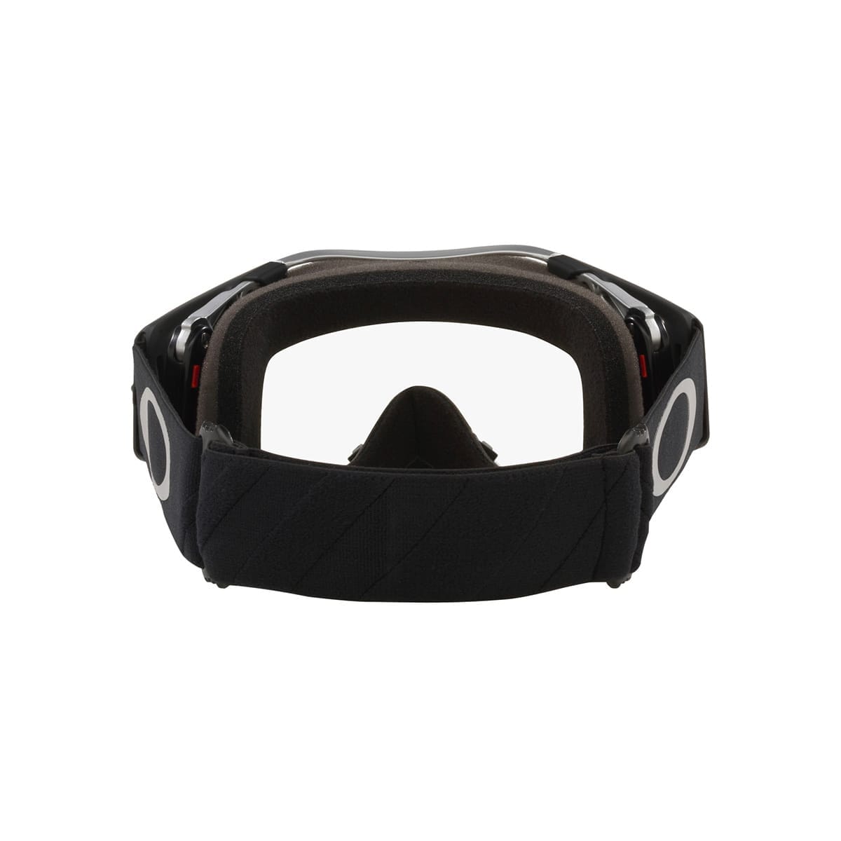 OAKLEY AIRBRAKE MX Tuff Blocks Black Gunmetal Clear Skyddsglasögon